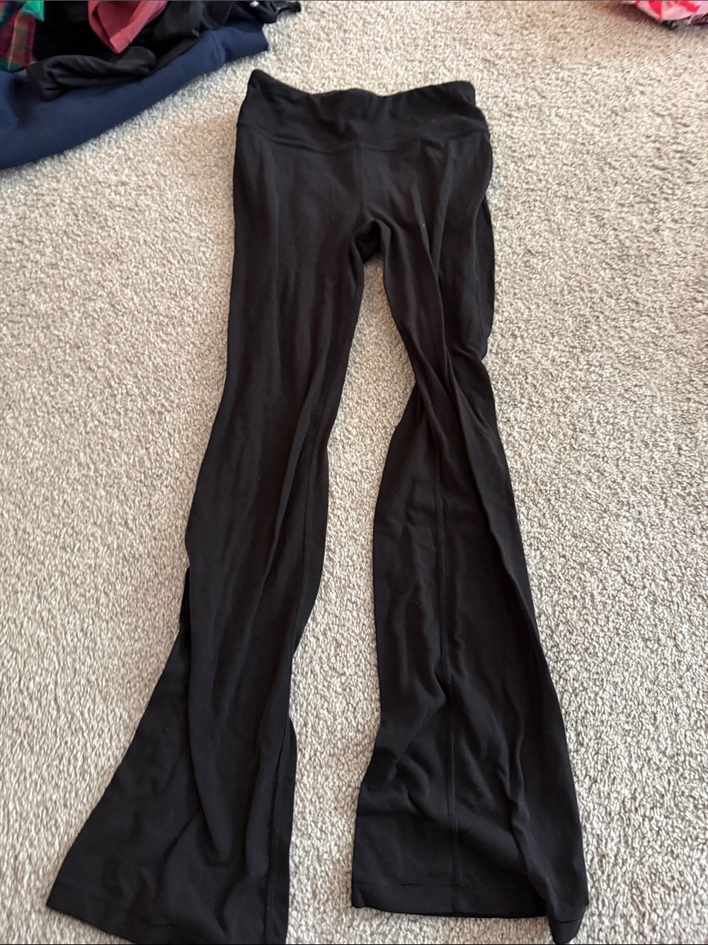 Athleta Black Flare Leggings for Kids